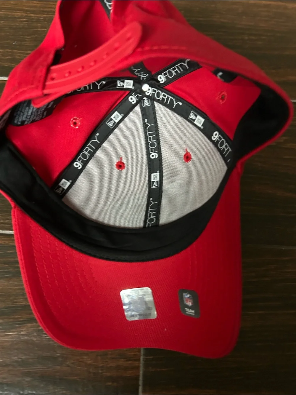 New Era Red NFL Bling KC Chiefs Cap